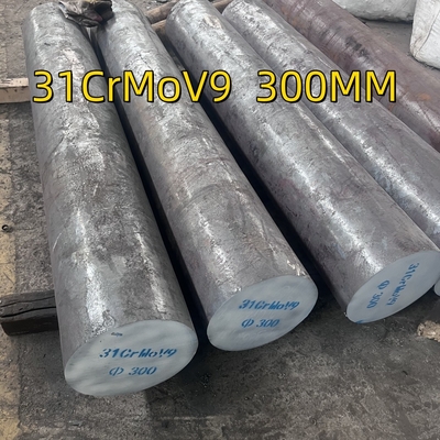 Nitriding thép DIN 1.8519 / 31CrMoV9 hợp kim thép rèn thanh cho cột piston Đen và bề mặt sáng