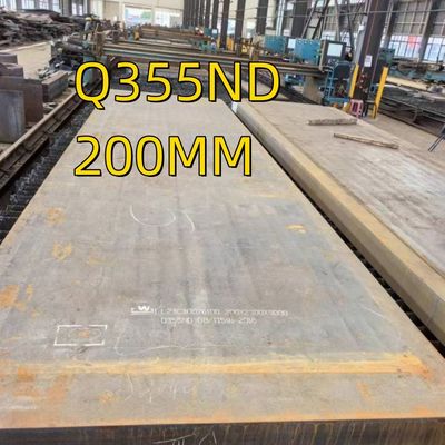 S355JR Q355B Thép tấm cán nóng bằng thép hợp kim thấp 35 * 2500 * 10000mm