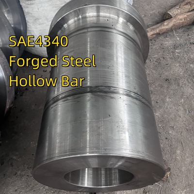 40CrNiMoA Hot forged quenched tempered alloy steel Round SAE4340 Solid rods Hollow bars Các thanh rỗng