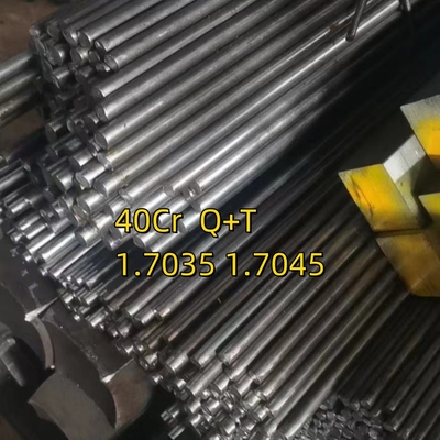 SAE5140 Thép vòng thanh đặc tả Φ18.3x2500mm Thép hợp kim kéo lạnh 1.7035/1.7045 HRC 28-32
