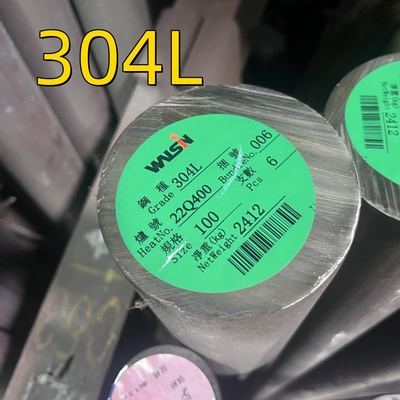 Đẹp bề mặt màu đen sáng 304L thép không gỉ thanh tròn / SS 304 thanh với chiều dài tùy chỉnh 6M