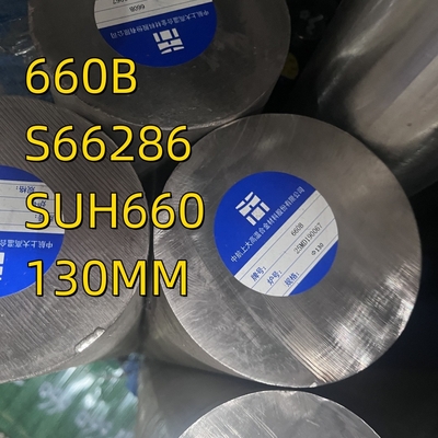 ASTM A638 660 Grade B S66286 Stainless Steel Bar Hot Rolled Shaft Bar GradeSUH 660 130mm