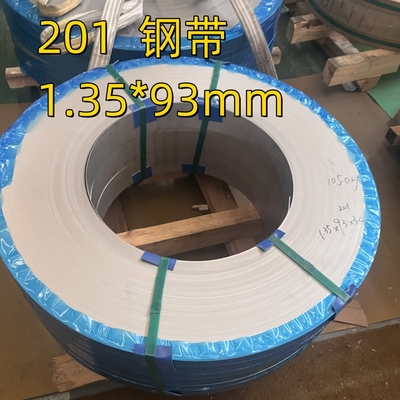 Thép không gỉ lớp 201 cuộn 1% Nickel Lăn lạnh 10-1250mm Chiều rộng dải thép không gỉ