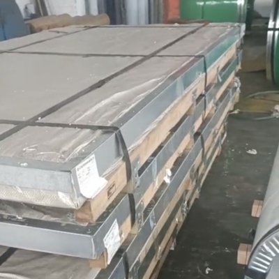 Lớp 316L cán lạnh ASTM A240 AISI316L DIN1.4404 Lớp kim loại thép không gỉ 1.0*2000*3000