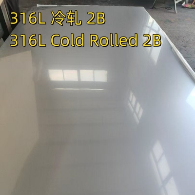 Tấm thép không gỉ SUS 316L cán nguội 1.5mm x 2000mm x 3000mm