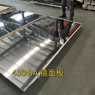 SUS430 1.4016 Bảng thép không gỉ 1.2*1250*2500mm 2B Độ dài bề mặt 1000mm-6000mm