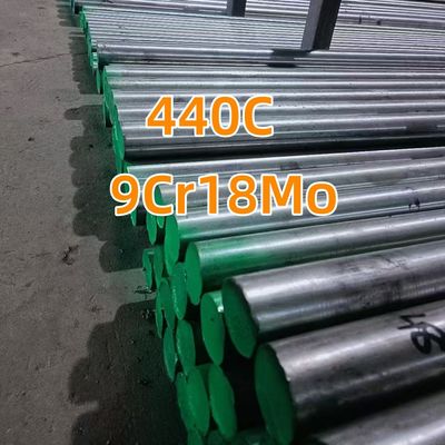 Lăn nóng và rèn gạch 95Cr18 thép không gỉ thanh tròn SUS440A Solid Rod 100-300mm