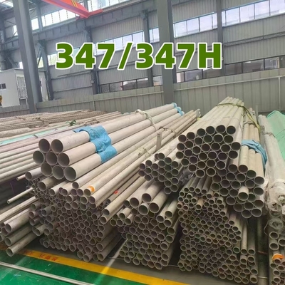 Ống thép không gỉ liền mạch ASTM SA312 TP347/ 347H cho bộ trao đổi nhiệt X7CrNiNb18-10 Ống tròn