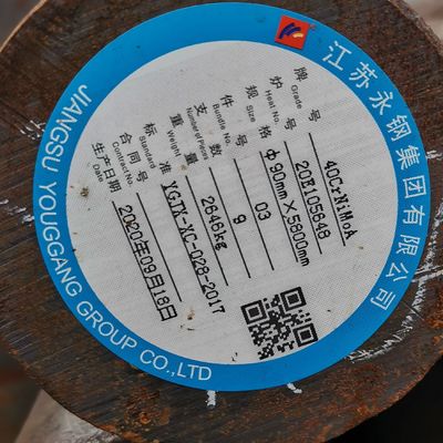 SAE4340 GB 40CrNiMoA En 10250-3 Vòng thép hợp kim