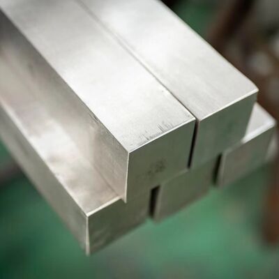 SS Square Bar 316L DIN 1.4404 Grade INOX Stainless Steel Square Bar 10 * 10 * 4000mm