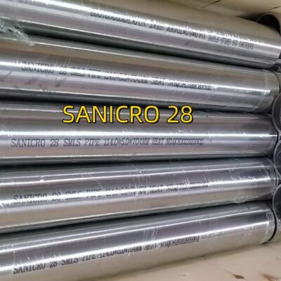 Hợp kim 28 N08028 Incoloy 28 Nickel hợp kim thép không gỉ ống liền mạch cho máy trao đổi nhiệt làm mát nước biển