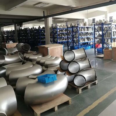 Bán kính dài 45º của khuỷu tay trong Avesta 254SMO 10 "Sch-40 BW S31254 Thép không gỉ Eblow