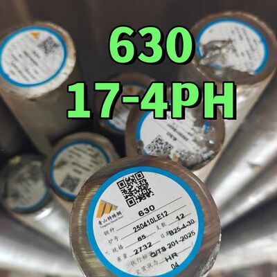 EN 1.4548 AISI630 17-4 PH SUS630 Thép không gỉ thanh tròn Tình trạng H1150 Độ cứng 28HRC (tối thiểu)
