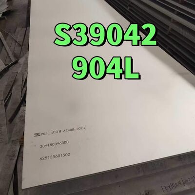 ASTM A240 904L DIN1.4539 X1NiCrMoCuN25-20-5 Mỏng tấm thép không gỉ trong 1,0-60mm