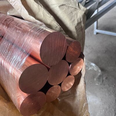 Đẹp đồng đỏ 99,9% tinh khiết 150mm OD Red Copper Earthing Rod cho các thiết bị điện