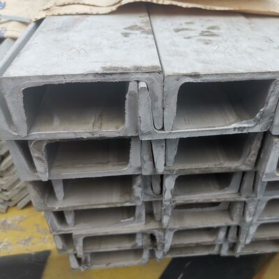 Lăn nóng ASTM A276 TP316L thép không gỉ thanh kênh U kênh 100 * 53 * 6mm