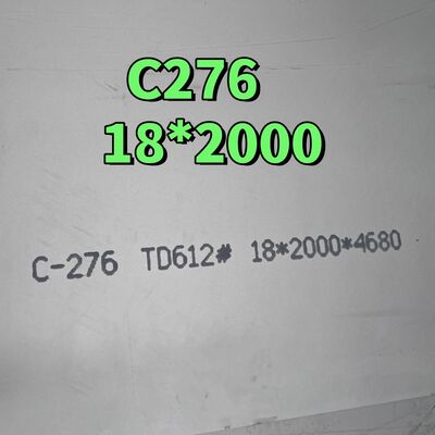 Tấm hợp kim Niken ASME SB575 UNS N10276 Hastelloy C-276 kích thước 1.5*1219*2438mm