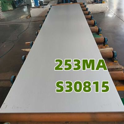Tấm thép không gỉ chịu nhiệt 253MA S30815 Hợp kim chịu nhiệt độ cao 1.4835 cho thiết bị lò nung