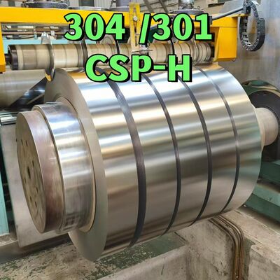 Cuộn thép không gỉ SUS 301 CSP-H Độ cứng cao 0.1-3.0mm Cạnh xẻ