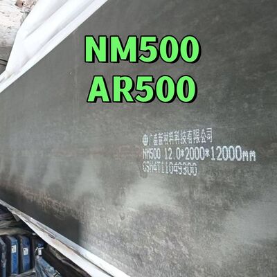 Tấm thép chống mài mòn NM500 500 HBW Tấm chống mài mòn AR500 dày 6mm - 60mm