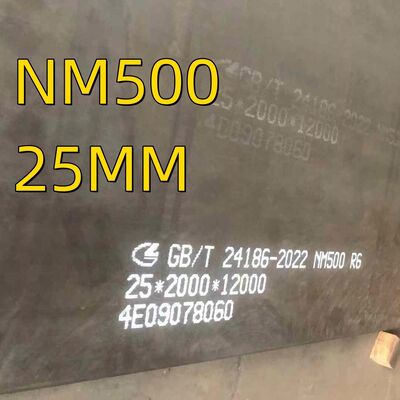 Tấm thép chống mài mòn NM500 500 HBW Tấm chống mài mòn AR500 dày 6mm - 60mm