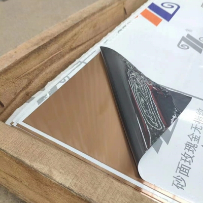 Dây tóc vàng / Gương vàng 1219x2438mm Tấm thép không gỉ