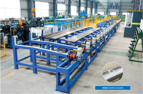 Ultrasonic automatic flaw detection system 34CrNiMo6 Dừng hợp kim thép tròn thanh bình thường hóa DIN 1.6582 OD 25mm 15