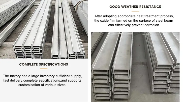 I Profile Beam 100x100x6x8mm 304 thép không gỉ H Beam Structure Welding For Building Materials 1